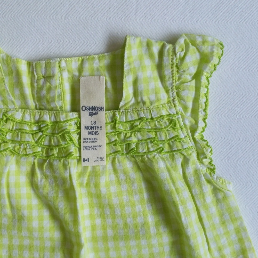 mixed brands 2-pack lightweight summer blouse bundle 18 months baby girl - Picture 8 of 10